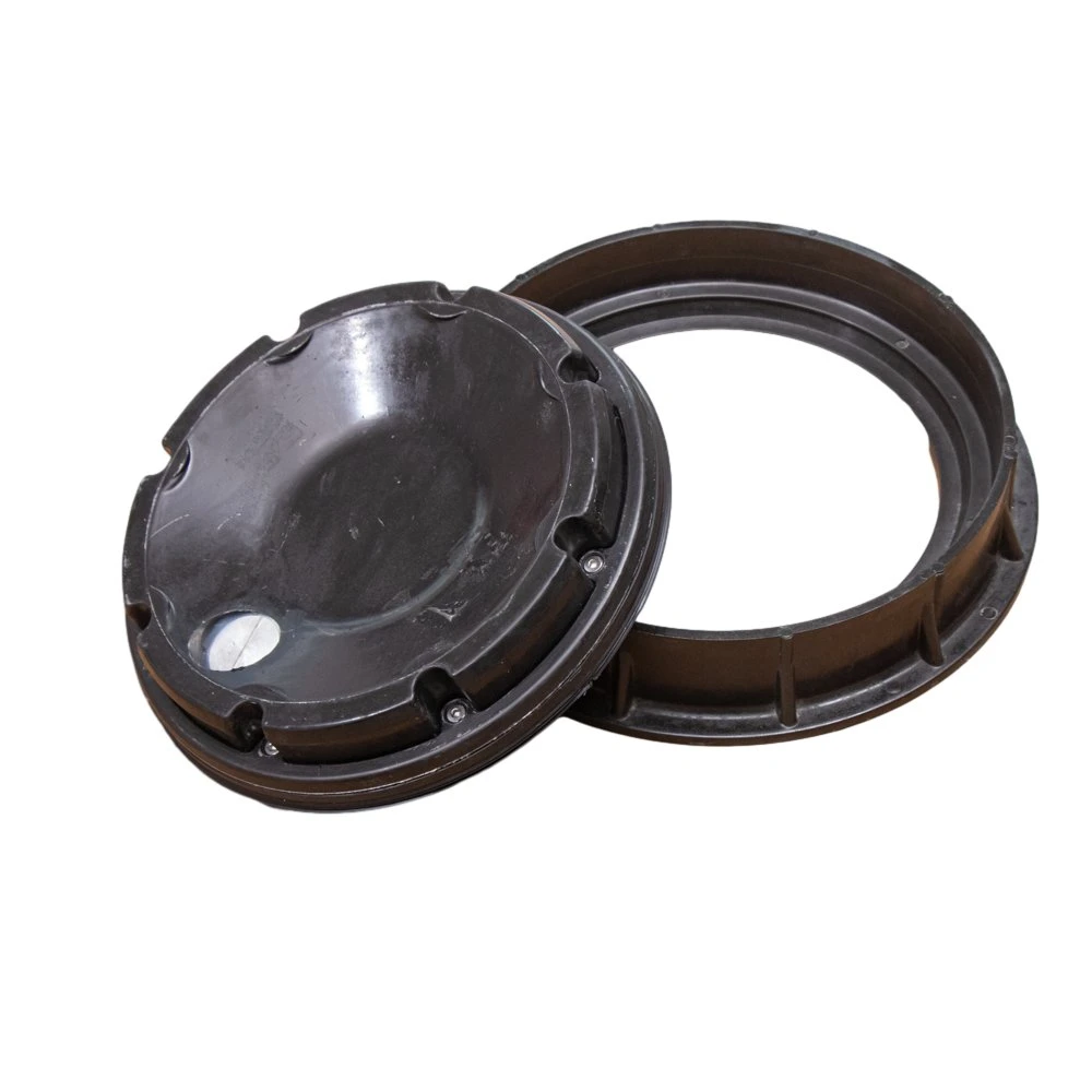 En124 Standard Small Size 300mm D400 Water Tight Manhole Cover with Lock for Road Drain