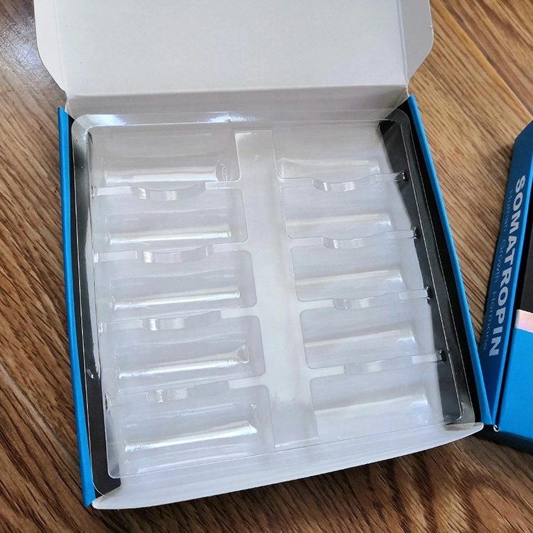 High quality/High cost performance Plastic Ampoules Tray1ml 2ml 5ml 10ml Plastic Clear Blister Packaging Vials Blister Tray Box