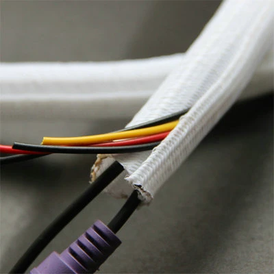 Easy Removal Pet Flexible Expandable Split Cable Accessories Sleeve for Cable Sorting