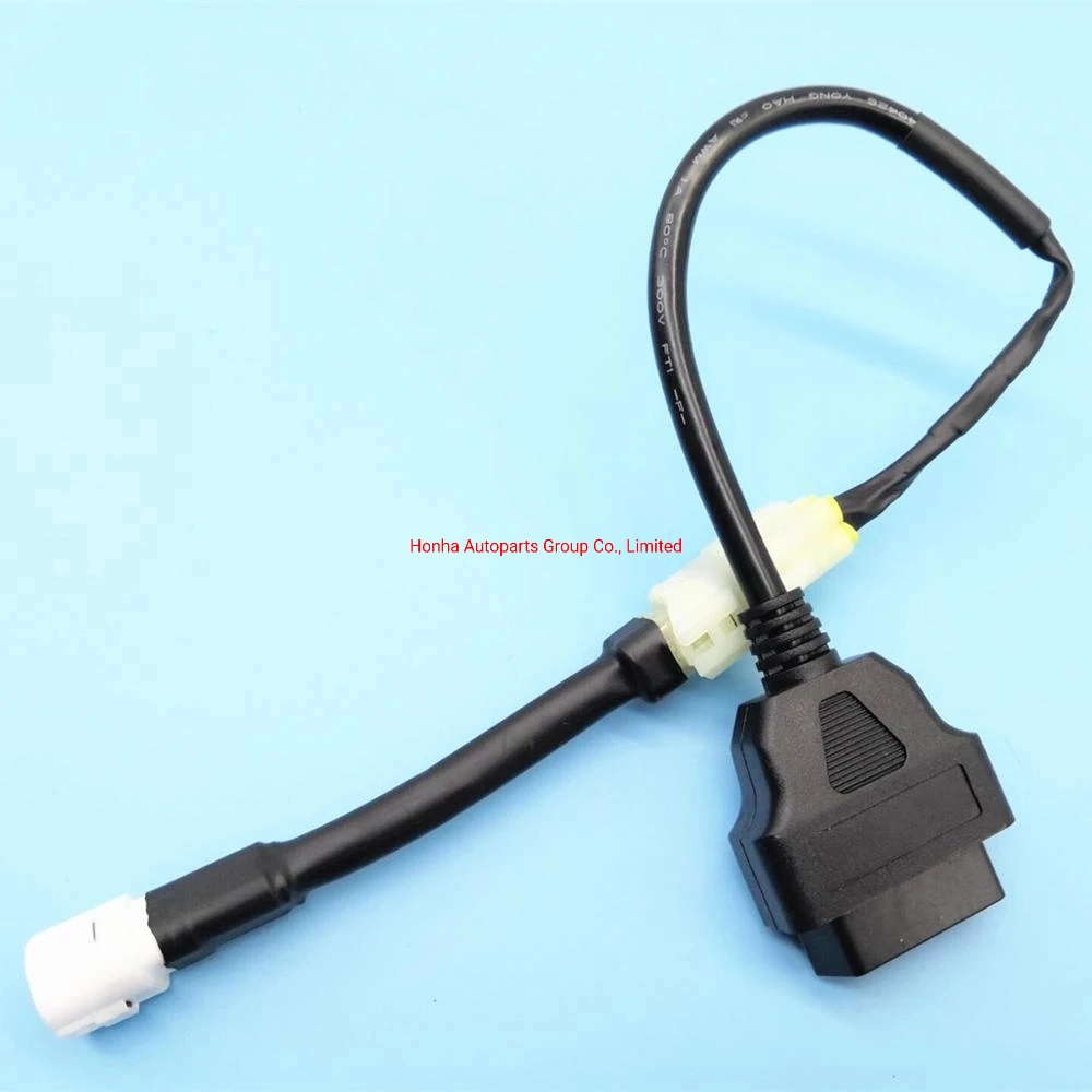 3&4 Pin Connector OBD II K-Line Diagnostic Harness Electronic Cable of Honda-YAMAHA Motorcycle