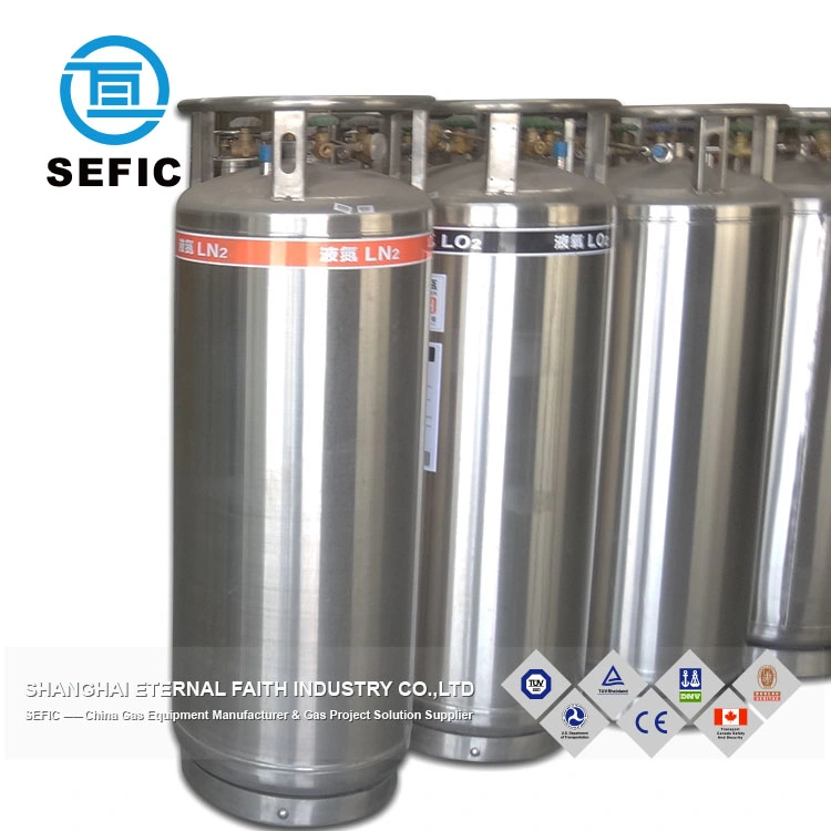 Sefic Brand Large Capacity Liquid Nitrogen Dewar Storage Tank