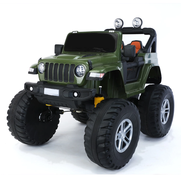 High Quality Double Doors Four-Wheel Suspension off-Road Tires Electric Cars for Kids 2.4G R/C Battery Baby Ride on Cars