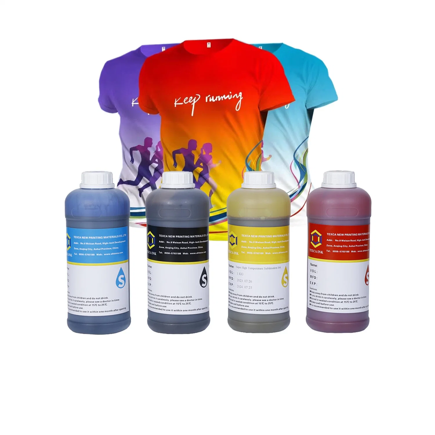 High Light Fastness High Temperature Resistance Super High-Temperature Dispersion Ink Sublimation Transfer Ink