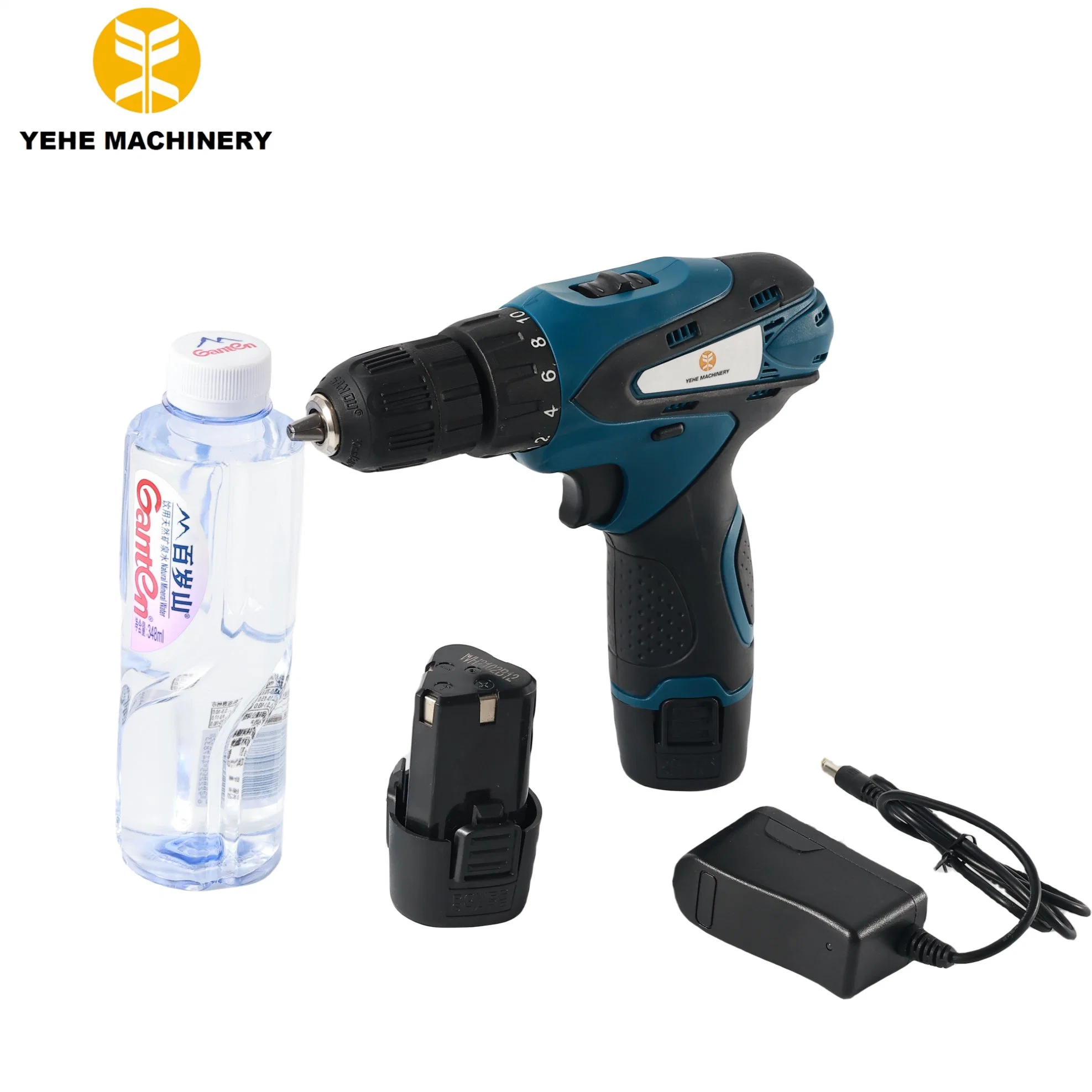 12V Lithium-Ion Battery Electric Industrial Hilda Cordless Screwdriver Drill Power Screw Drivers Electric Hand Drill