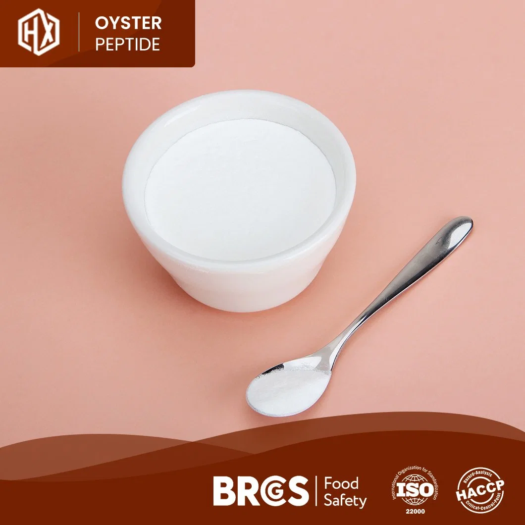 Haoxiang Oyster Oligopeptide ODM protéine personnalisée de l'huître isolat Chine de haute pureté Peptide d'huître poudre de qualité alimentaire peptide de petite molécule peptide d'huître