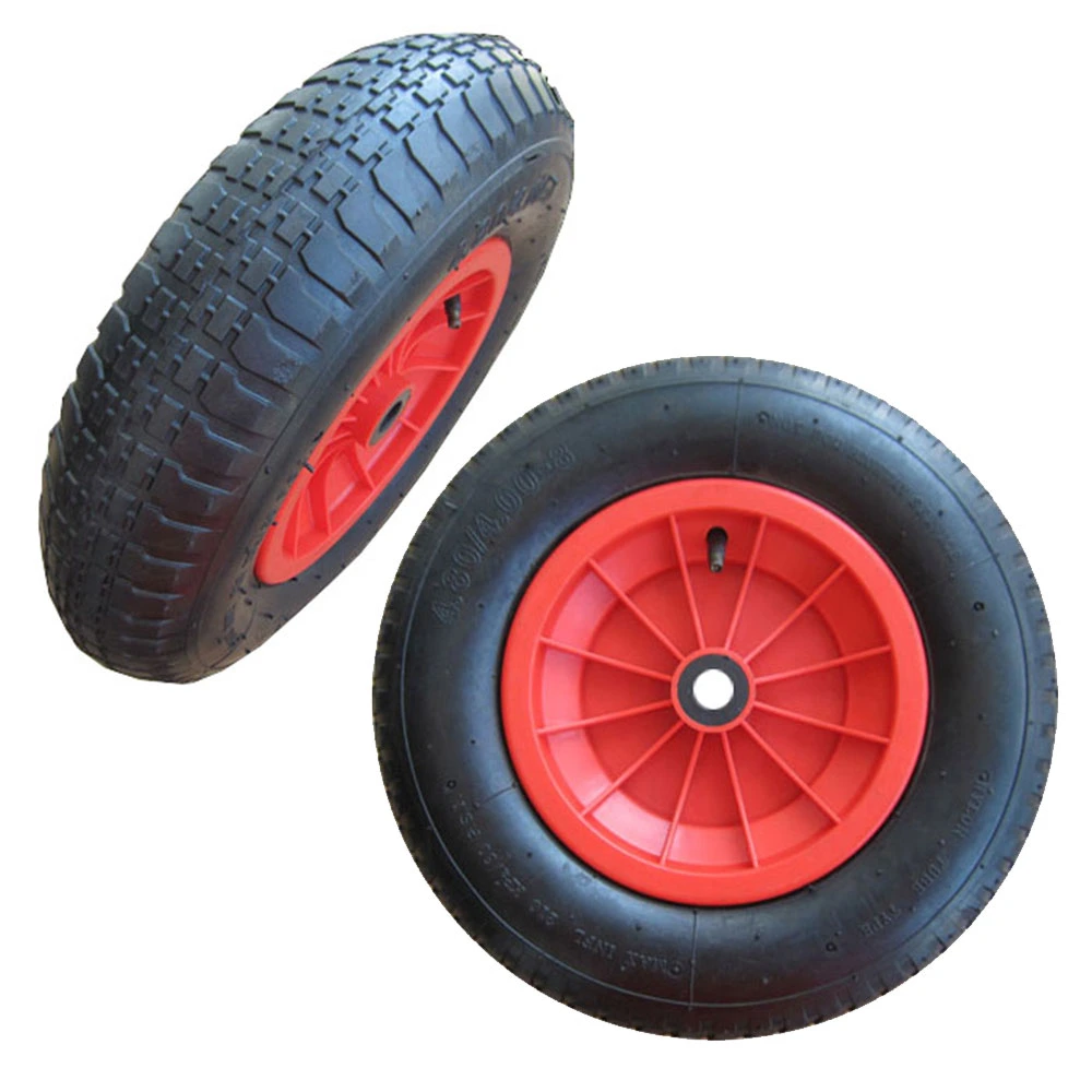 Rubber Pneumatic Wheel for Wheelbarrows and Garden Trailer Farm Cart Wheels