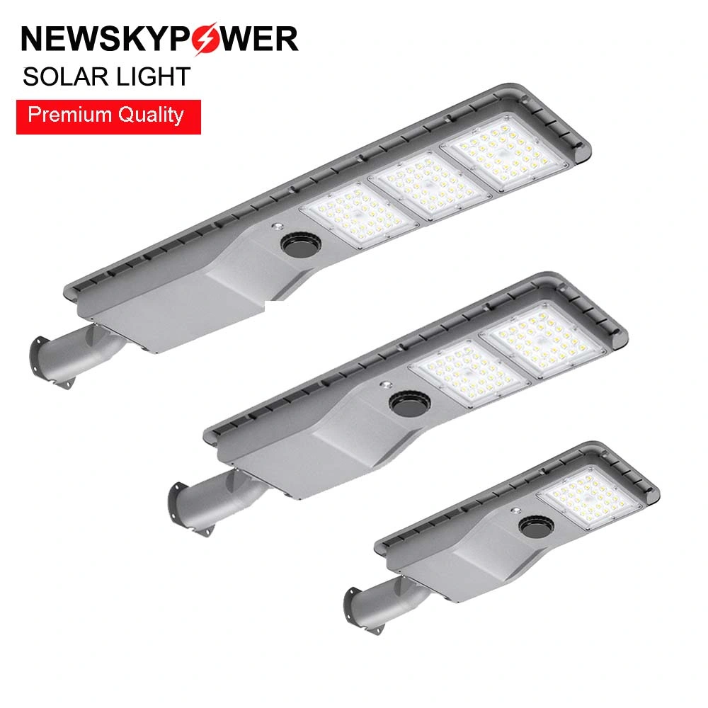 Newskypower Wholesale/Supplier IP65 Waterproof Outdoor All-in-One 200W Wall Installation Solar Street Lamp