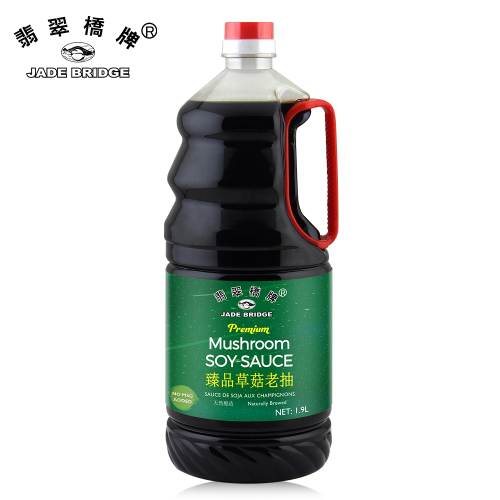 Pilzsauce Premium Dark Soy Sauce 625 Ml Jade Bridge Marke natürlich gebraute Halal/BRC/HACCP/ISO/FDA-zertifizierte Würzmischung