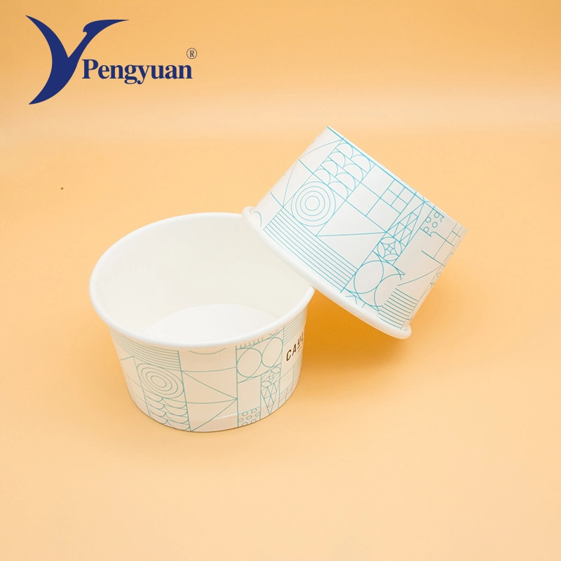 Frozen Dessert Ice Cream Paper Cup Disposable Paper Cup