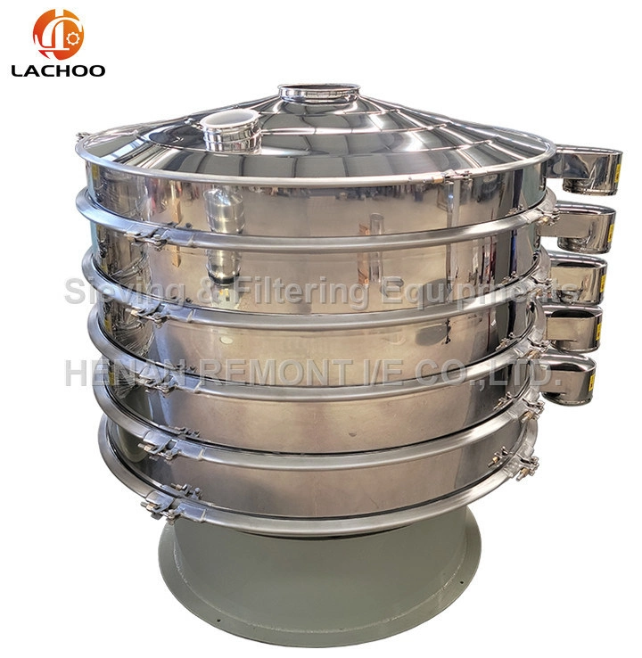 Stainless Steel Electric Shaker Powder Screening Rotary Vibrating Sieve Machine