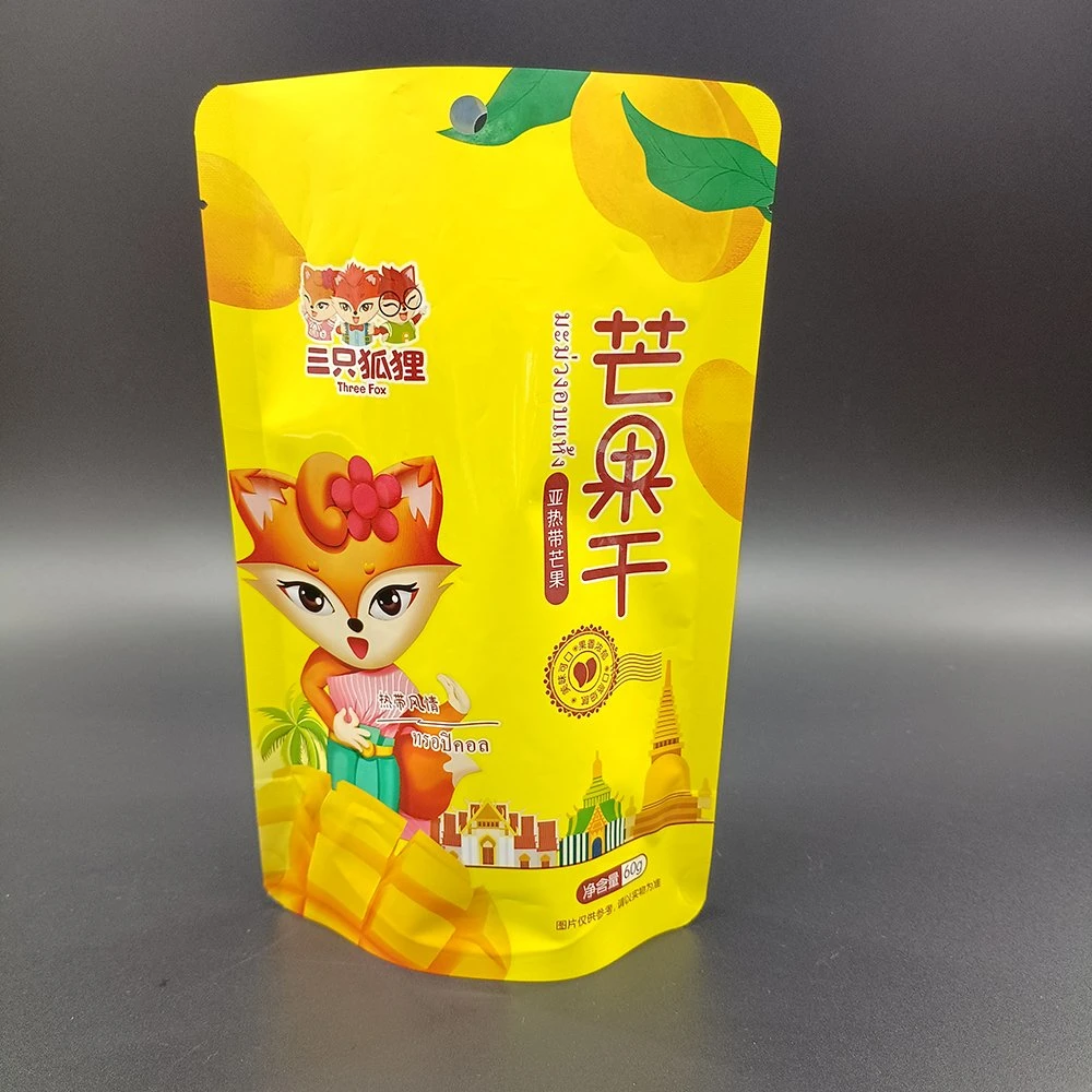 Bl Packaging Dry Packs Mylar Bags for Dried Food Resealable Standing Clear Plastic Zipper Pouch Heat Sealing Bags