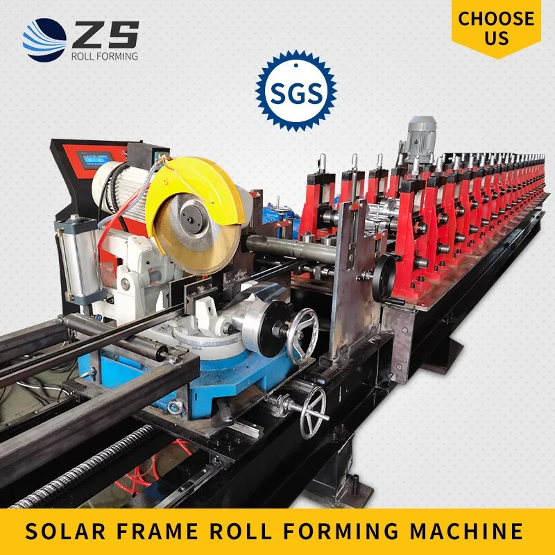 Solar Mounted Steel Profile C Channel Roll Forming Production Line