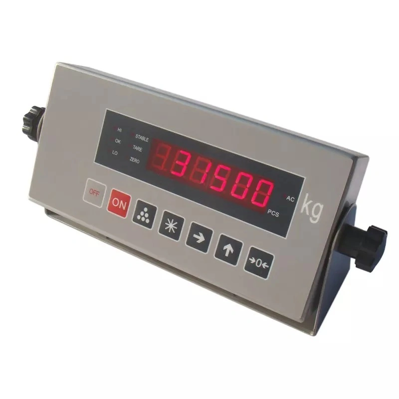 L'indicateur électronique de pesée en acier inoxydable Indicateur à affichage numérique de l'échelle de poids