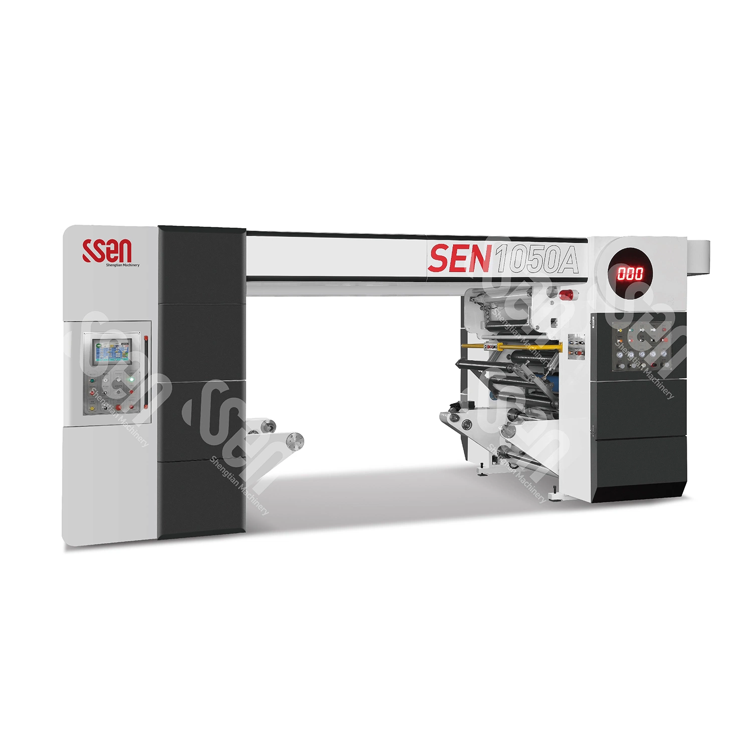 Disolvente marca Ssen menos máquina laminadora de film plástico rollos de papel
