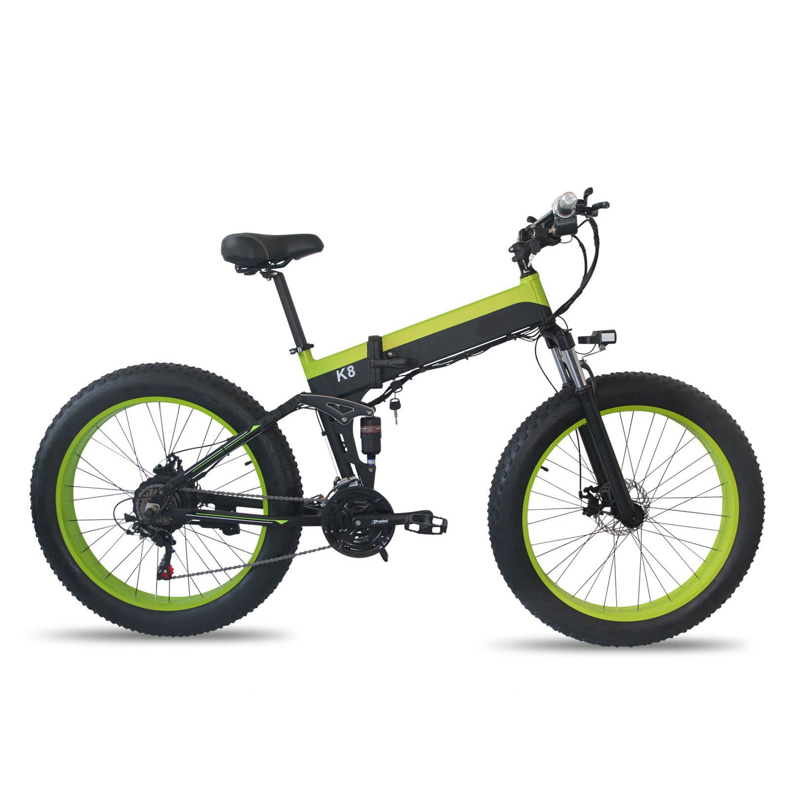 26" Elektro-Faltrad Elektro-City-Bike Mountainbike mit 350W/500W Brushless Disc Brake E Bike