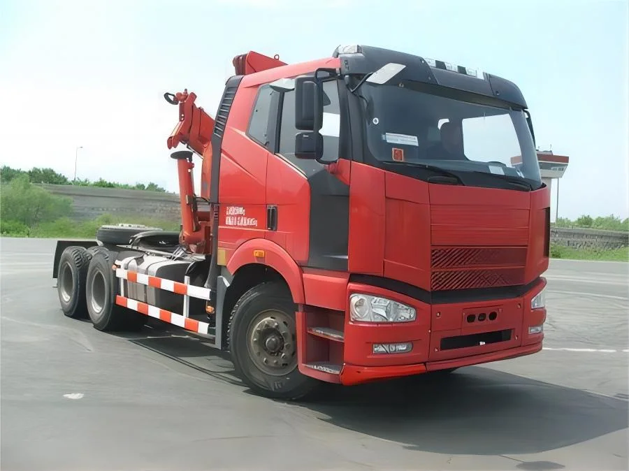 84km/H 6X4 Driving 350HP Conductor Type Hoisting Tractor Truck