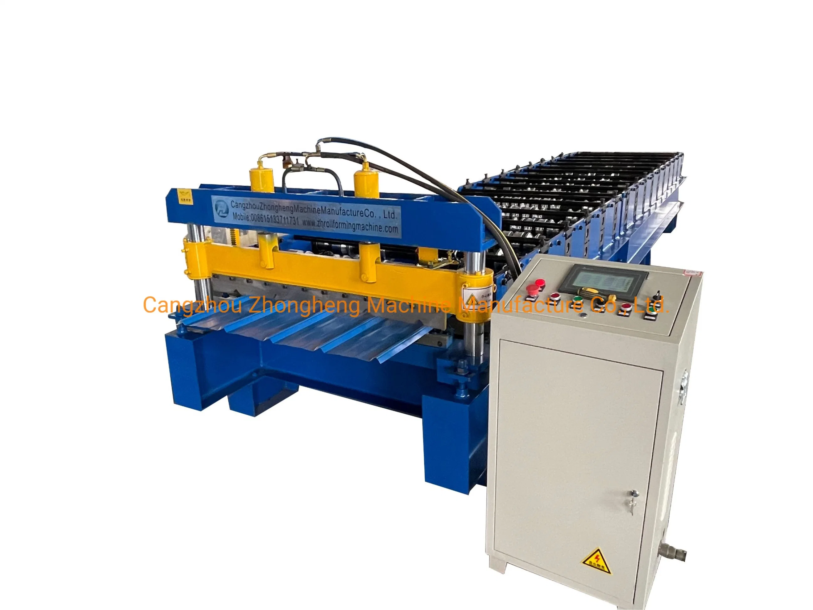 Roofing Sheet Forming Machine Metal Corrugating Iron Panel Roll Forming Making Line