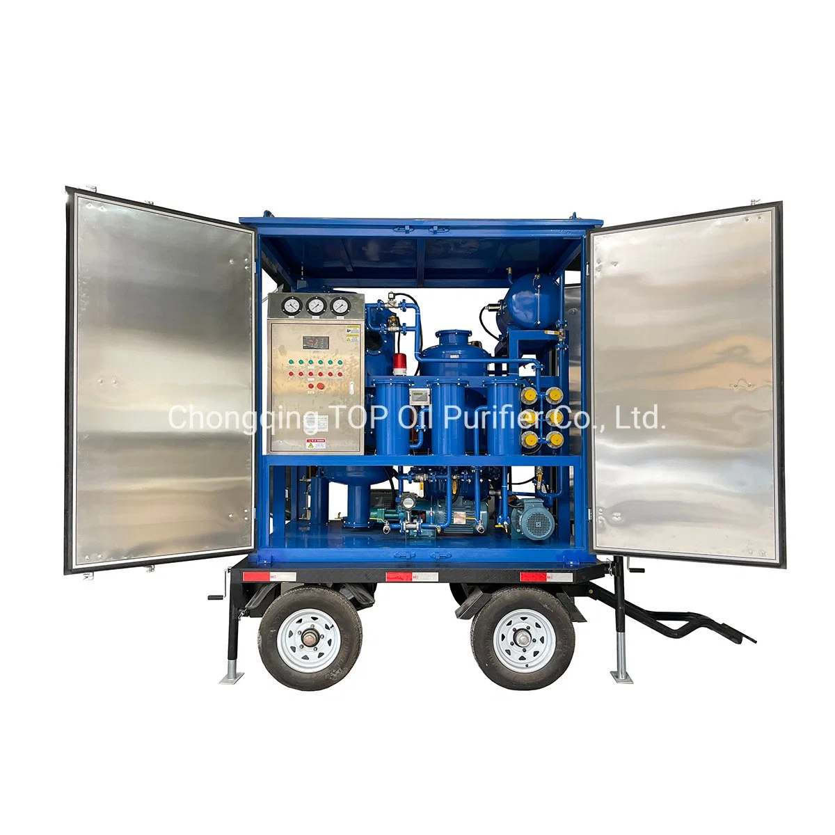 Mobile Transformer Oil Purification Equipment Remove Moisture, Gasses, and Solid Particles