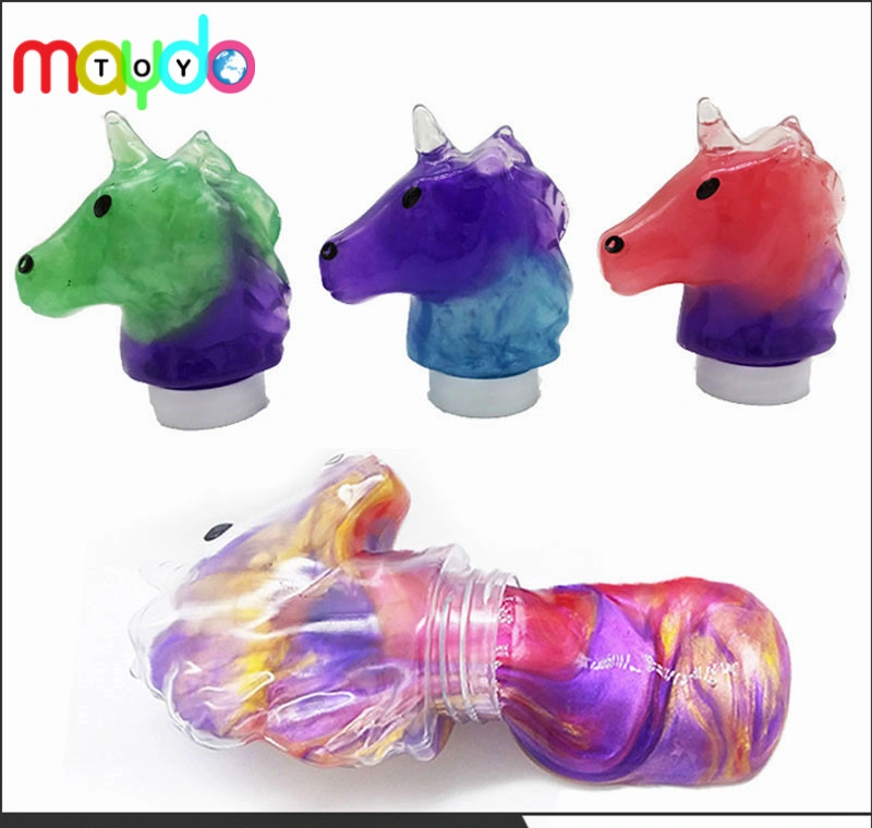 Novidade Magic disparatado Putty Unicorn Slime Toy