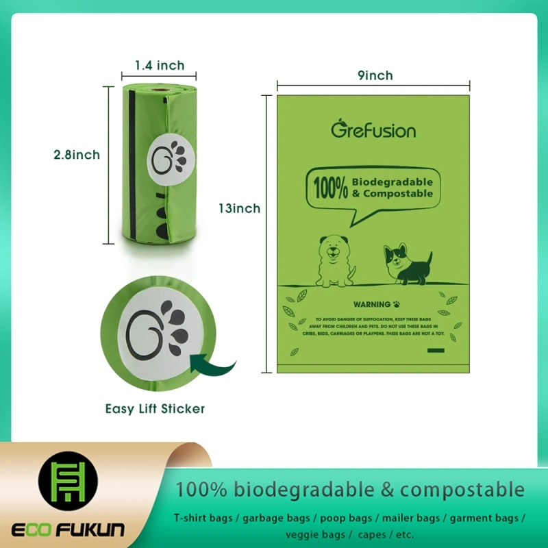 Eco-Pet Poop Pouch, Compostable-a-Bag, Compostable Garbage Bag