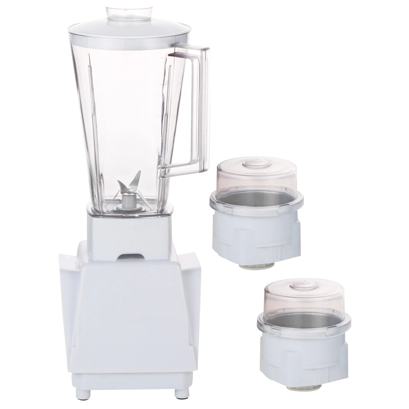 خلاط خلاط كهربائي بتقنية Smoothie Juicer مع أداة المطبخ 3 في 1 مع إبريق بلاستيكي، خلاط طاولة مطحنة القهوة مع إبريق بلاستيكي