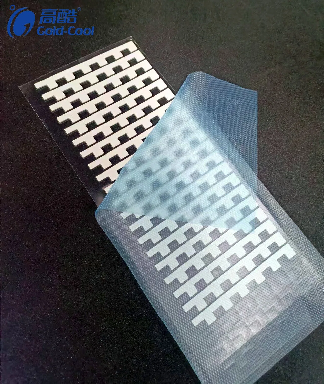 Soft High Thermal Conductivity Silicone Sheet LED LCD Screen Heat Dissipation Silicone Sheet