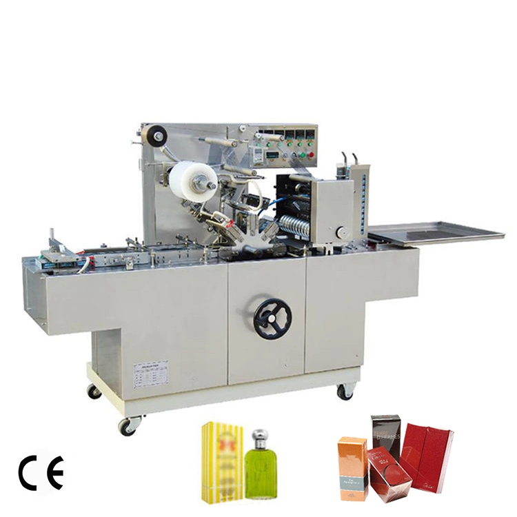 Automatic Box Cellophane 3D Packing Machine Box Case Cellophane Packing Machine