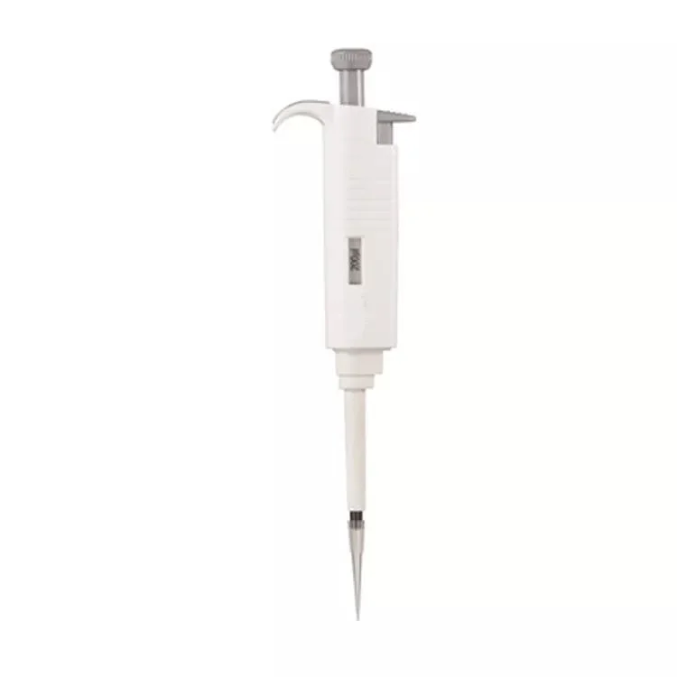 Handling Single Channel Adjustable Volume Pipette for Lab