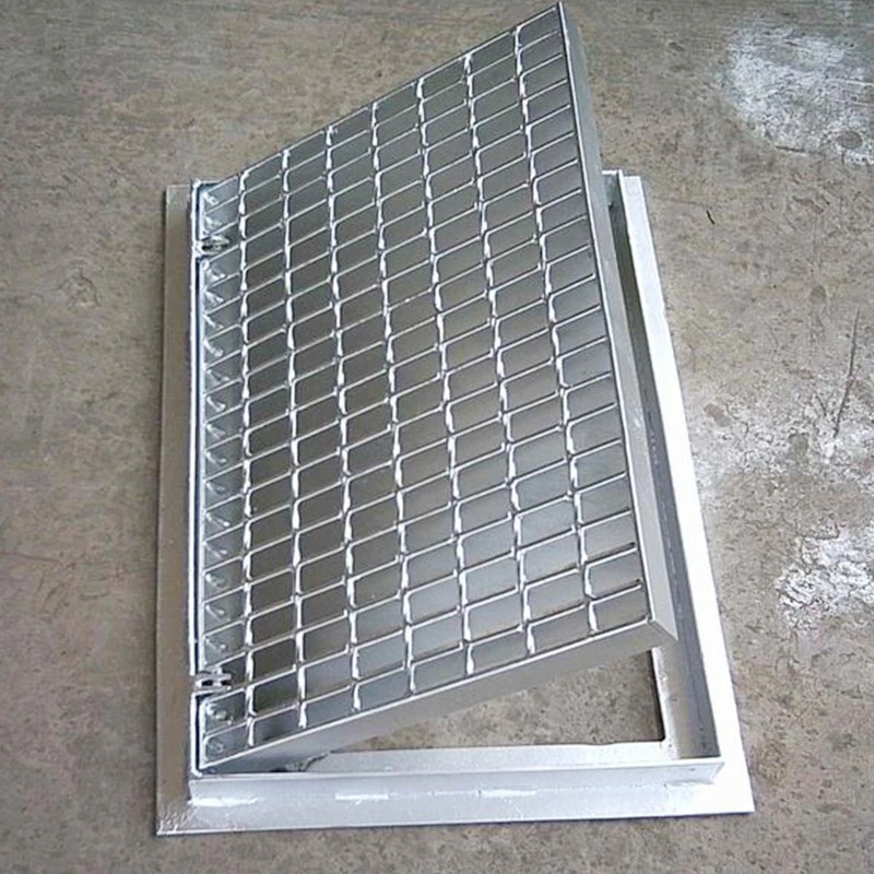 Factory Direct Price Metal Safety Convenient Drain Galvanized Steel Grating Trench Cover