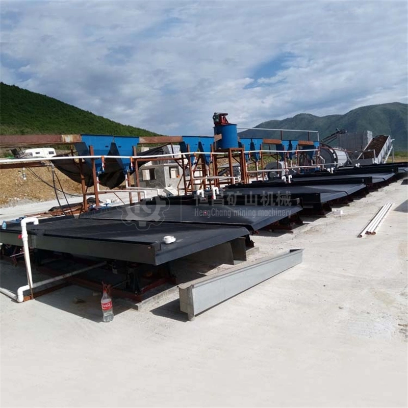 Small Tungsten Tantalum Gravity Separation Equipment Manganese Ore Shaking Table