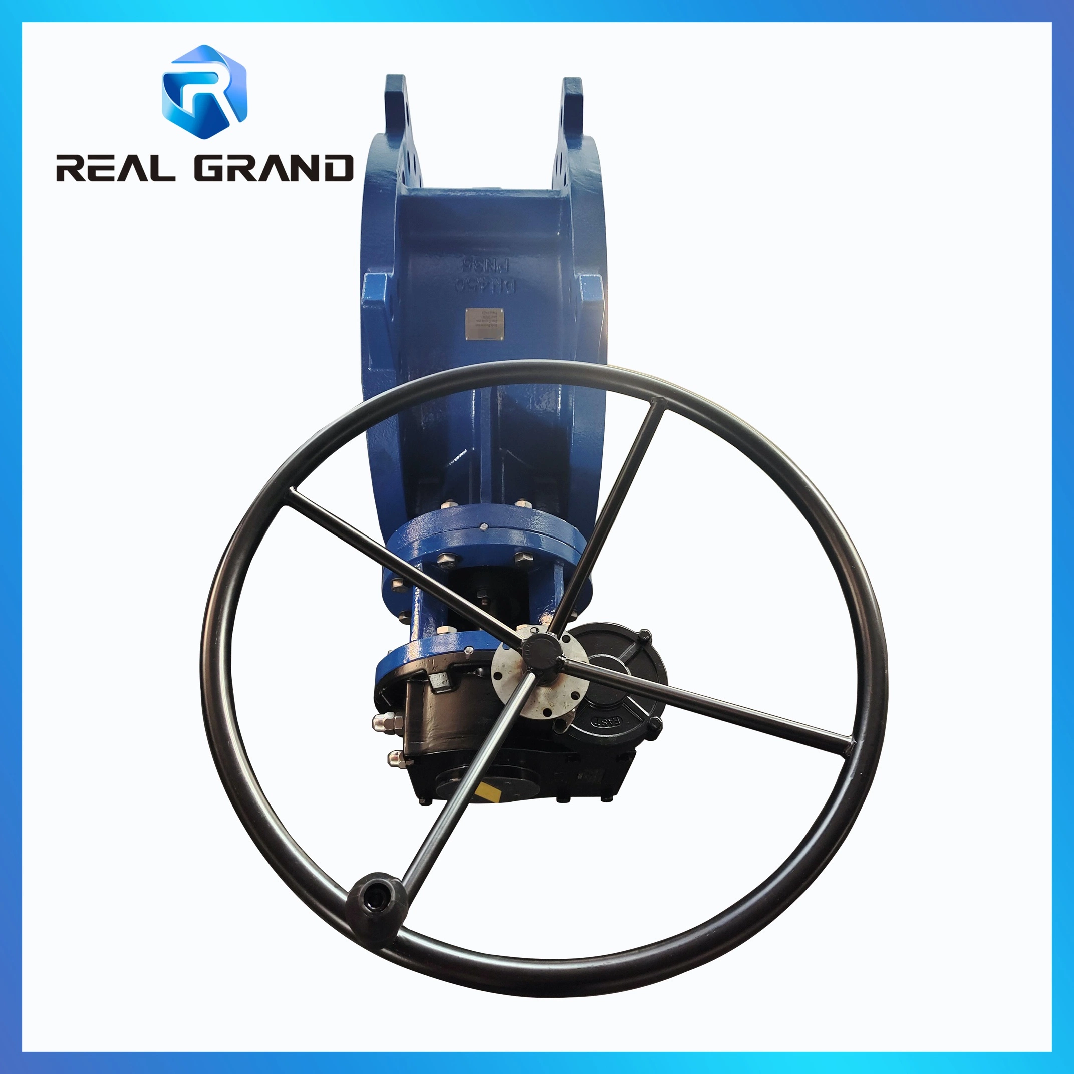 Hot Sale Double Eccentric Flanged Pneumatic Butterfly Valve with Metal Hard Seal Double Eccentric Flanged Butterfly Valve