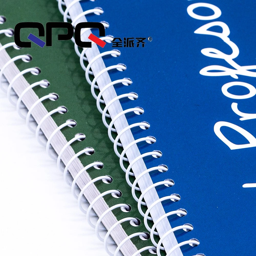 Hot Sale Nylon Coated Iron Binding Spiral Coil Steel Binding Wire O for Notebook Office Supply