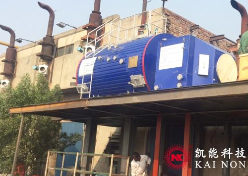 3t Exhaust Gas Steam Boiler Steam Generator for Packistan Texitile Factory