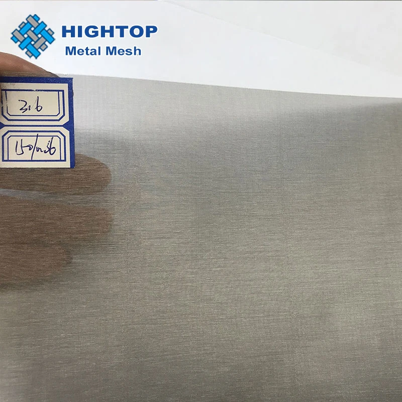 20 Micron 80 100 Mesh Twill Dutch Weave Pure Nickel Wire Mesh Cloth for Filter