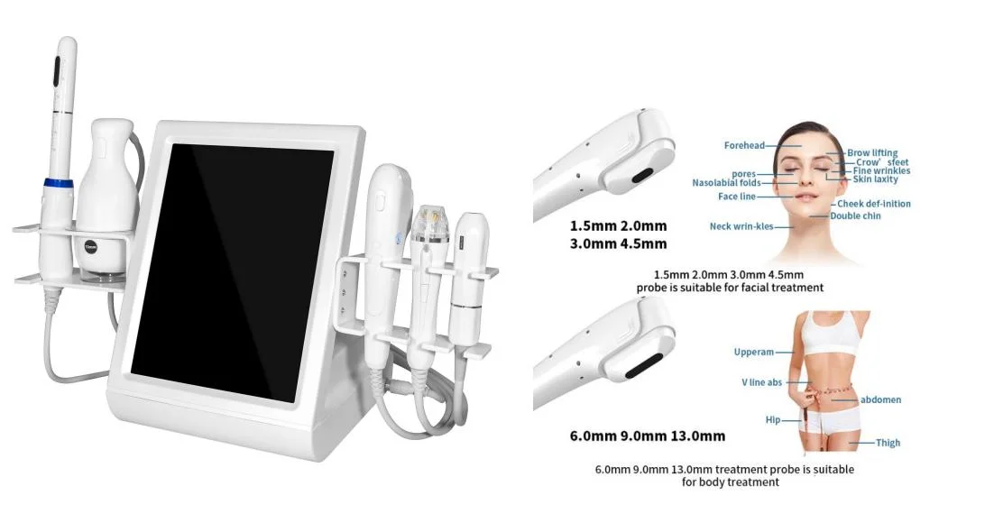 Fractional RF Microneedle Vaginal Tightening Machine 7D Hifu Vmax Liposonix Body Slimming Machine