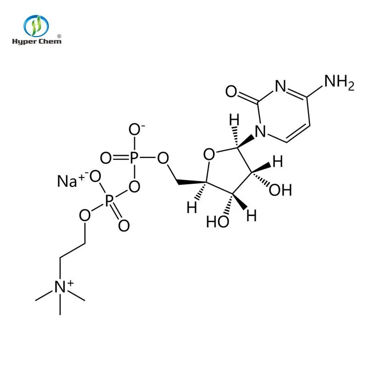 Polvo de sodio de alta calidad API citicolina CAS 33818-15-4 con Mayorista/Proveedor Precio