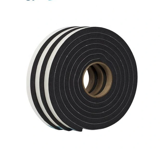 Selbstklebende Schaumstoffleiste aus Schaumgummi EPDM-Silizium-PU-Schaum EVA Seal Tape Sponge Strips Produkt