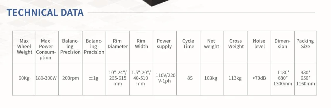 Wheel Balancer with Static Balance Alu Mode Motorcycle Mode Automatic Measuring Gauge LCD display Tyre Changer Tire Changer Garage Equipment Balancing Machine