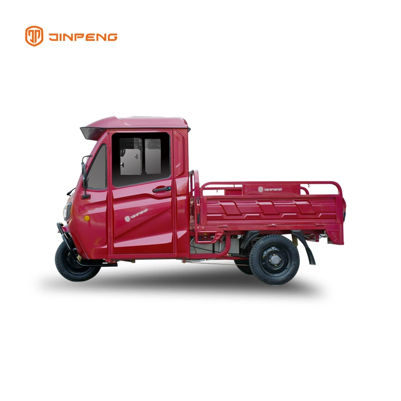 Jinpeng EEC Certificed Closed Cab Tricycle Closed Cabin Electric Tricycle Cargo