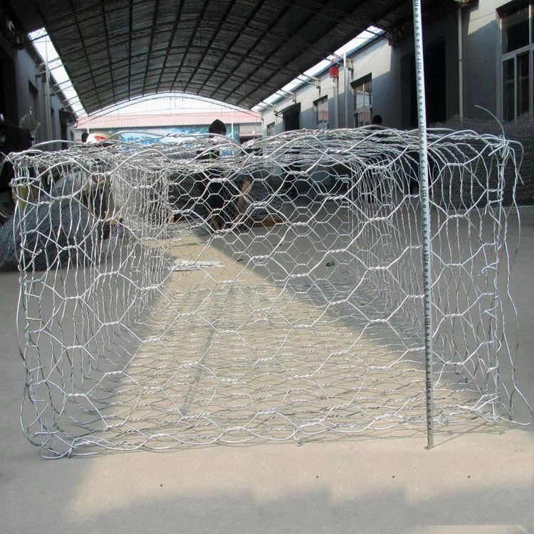 Fábrica de cina Supplry fuerte resistencia a la corrosión Protección de la muralla Hexagonal Gabion Box cesta