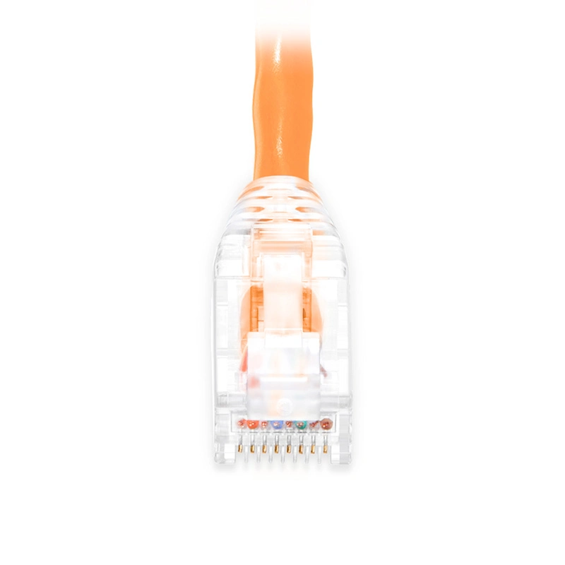 3FT (1m) UTP Cat5e Bare Copper Network Communication Computer Patch Cord Cable, Orange