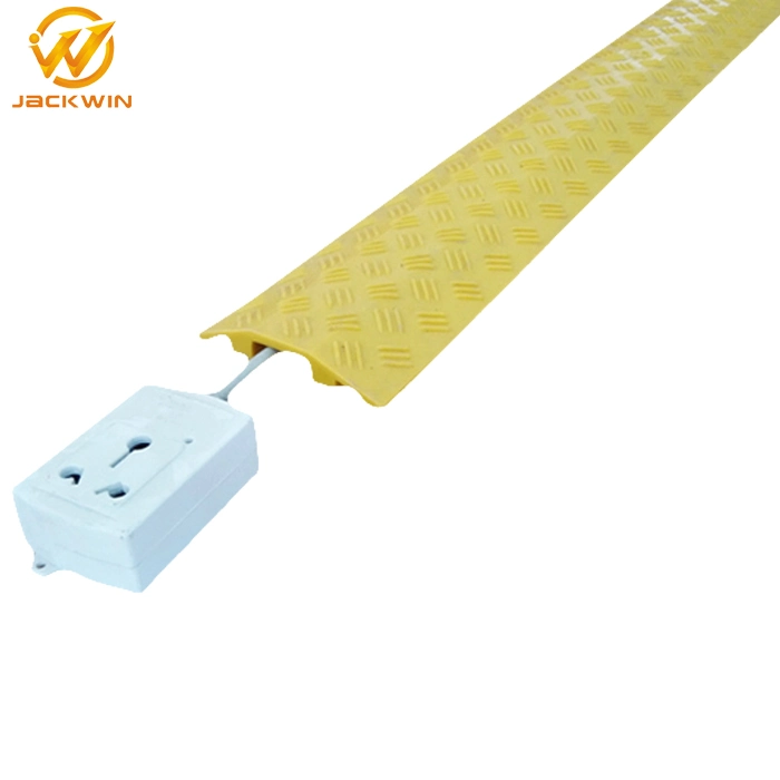 1000*130*20mm Yellow or Black Plastic One Channel Floor Cable Protector