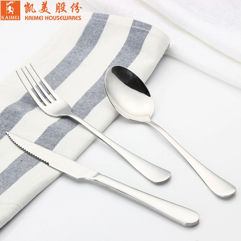 Nueva llegada Cena vajilla Fork cuchara Cubertería de acero inoxidable