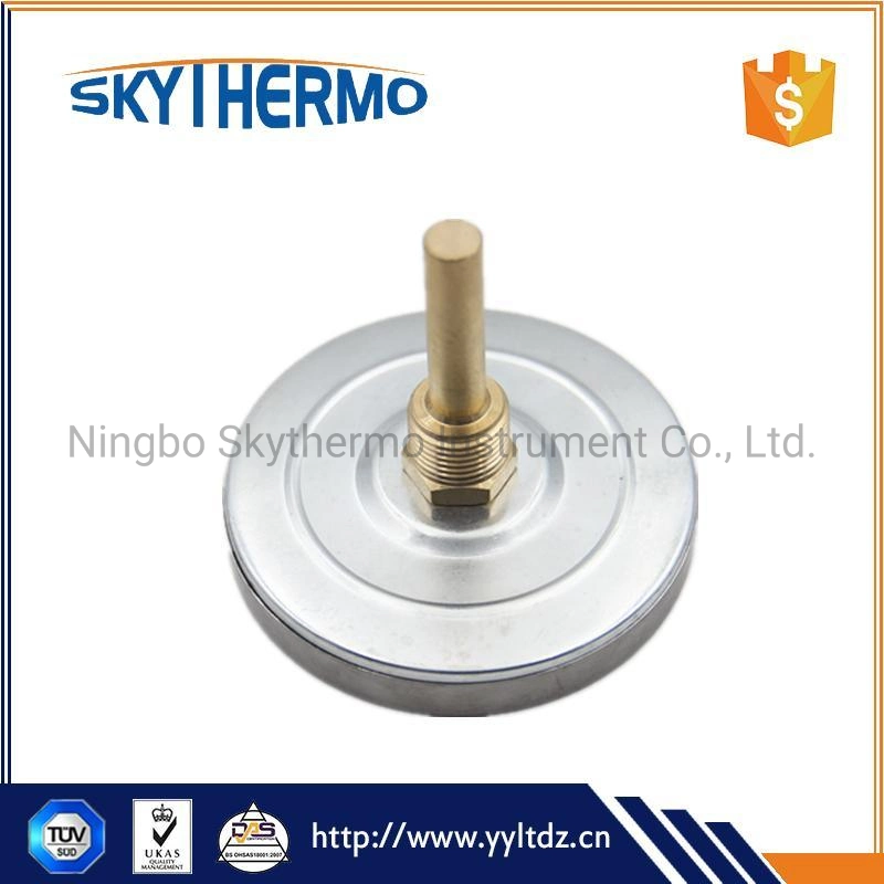 D100mm High quality/High cost performance  Special Design Bimetal Thermometer Industrial Temperature Gauge Used on The Pipe to Test Water Temperature