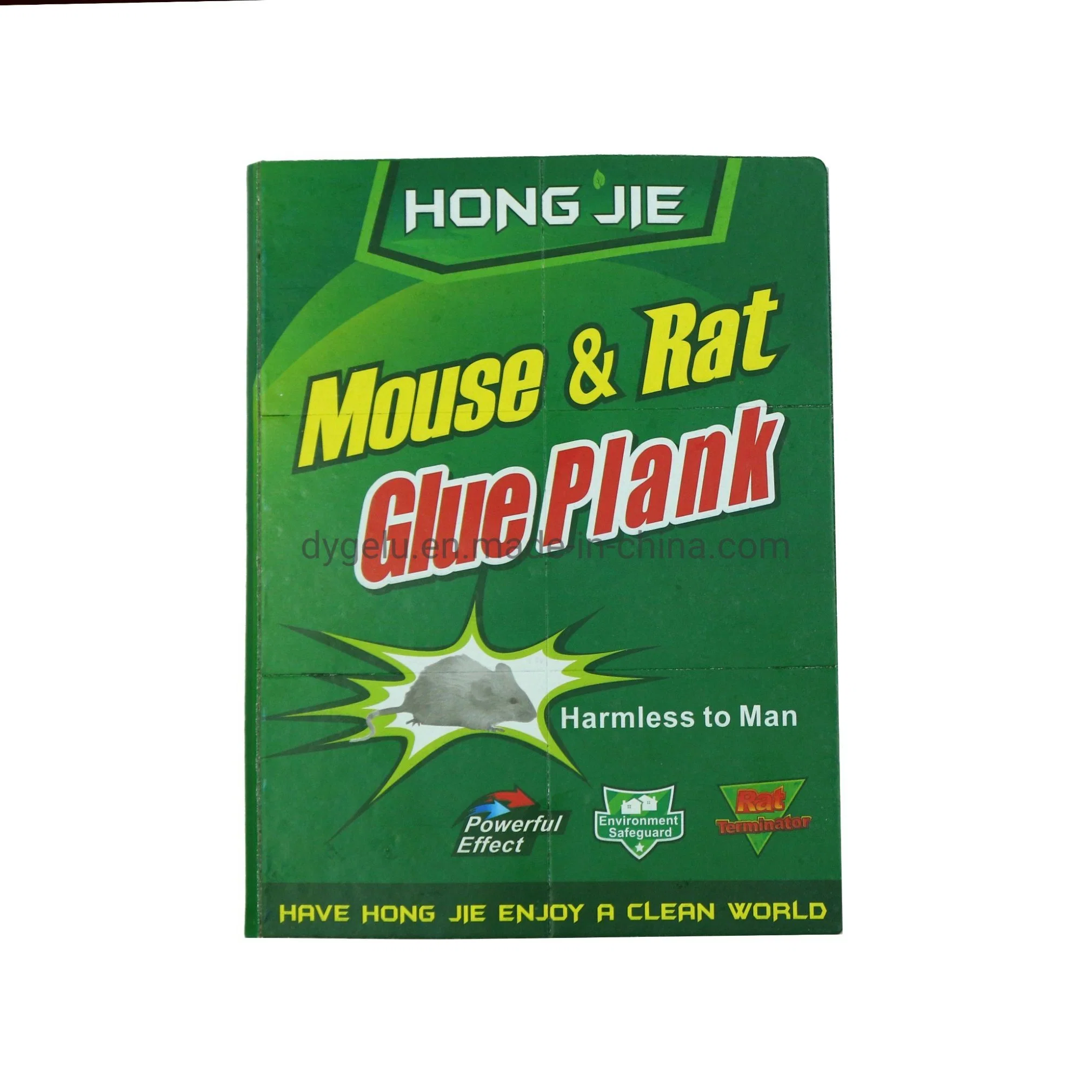 Hong Jie Strong Stickiness Paperboard Mice Glue Trap Board Mouse Traps Sticky Pad Board