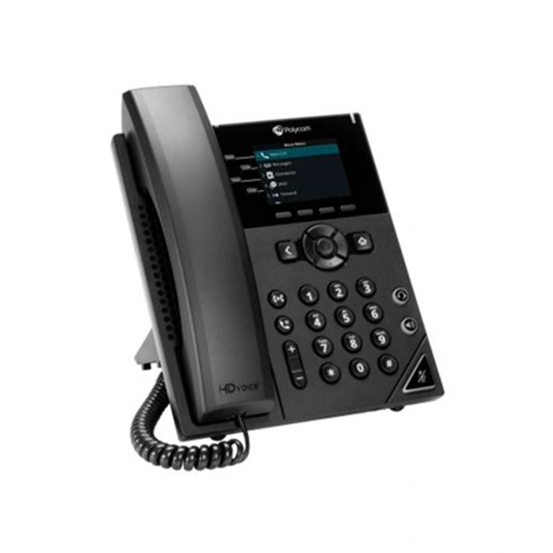 Polycom VVX 250 Business IP Phone Color, Four-Line, Entry-Level IP Desk Phone  Polycom VVX 250  Polycom VVX 250