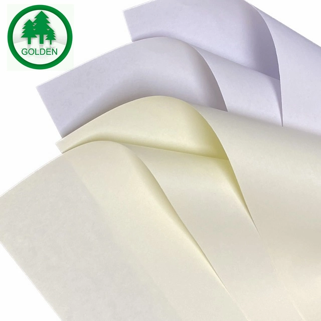 60g 70g 80g Cuaderno de papel de color marfil de crema sin revestimiento Woodfree Páginas internas