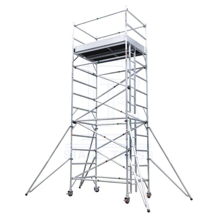 Portable Indoor and Outdoor Mobile Maintenance Platform for Hot Aluminum Construction Scaffolding