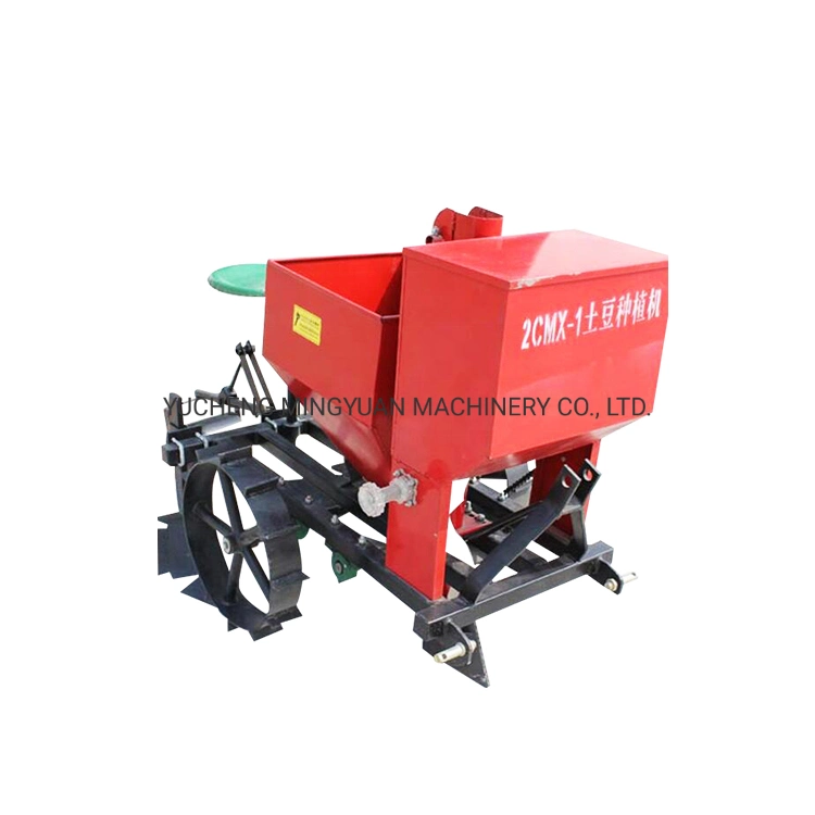 Agricultural Machinery 2 Rows Potato Planting Machine with Fertilizer for Farm Tractor