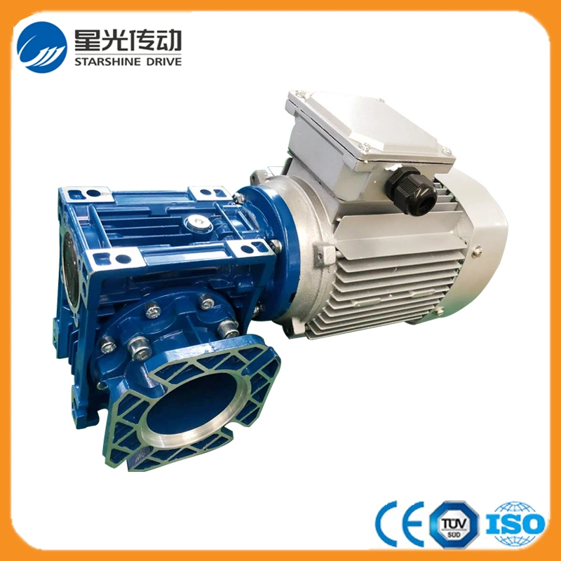 Cast Iron and Aluminum Small Industrial Worm Geared Motor